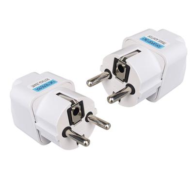 China Industrial European E plug. - to Universal French Germany Bali Russian Maldives Plug Socket Travel Charger Adapter for sale