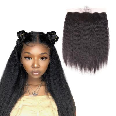 China 13X4 13x6 Natural Virgin Human Hair Lace Frontal Body Wave Closure Hair Ear To Ear Lace Closure Hair Extensions for sale