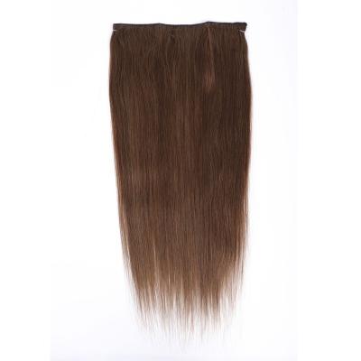 China Natural Wave 22inch 24inch Invisible Wire No Secret Line One Piece Wig Hair Clips FlipIn Hair Extension Fish Extension for sale