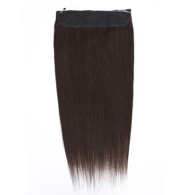 China Natural Wave Clips In Hair Piece 24inch Silky Straight Fake Hair Extensions Clip On Hair Extension Wigs For Women for sale