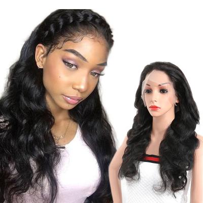 China Cheap Natural Wave Brazilian Hair Lace Front Long With Baby Hair 10A Grade Hair Extension Wholesale Wigs for sale