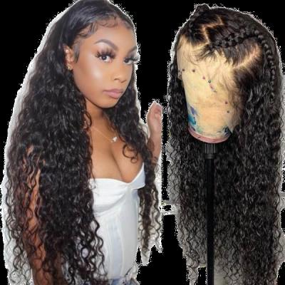 China Wholesale 13x4 13X6 HD Full Lace Wigs Jerry Curly Swiss Lace Front Wigs 180% Density Natural Wave Color Hair Wigs for sale