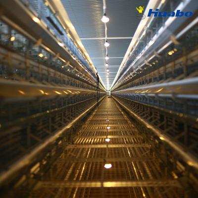 China Farms Galvanized H Type Battery Layers Cage System Design Layer Chicken Cages for sale