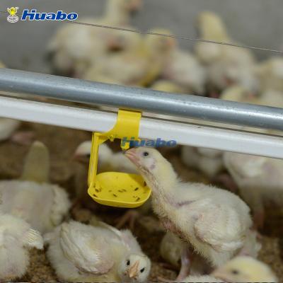 China Poultry Feeder Poultry Equipment Nipple Drinkers Automatic Broiler Floor Nipple Drinker Poultry Feeding Cup Drinkers For Hens for sale