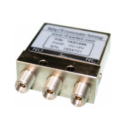 China DC-AC Rectifier L1K2 Series DC-40GHZ RF Mechanical Coaxial Switch SMA Replace Dowkey, Radiall, IEC RF Switch SPDT for sale