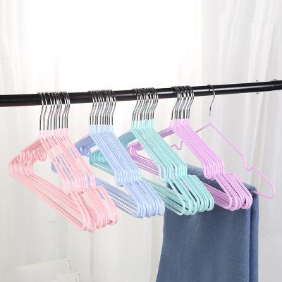 China Wholesale Minimalist Adult Hanger Clothes Drying Rack Non-Slip Hook Hangers Coat Clothes Hanger #0858 for sale