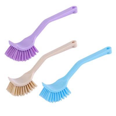 China Viable Pot Pan Bowl Dish Cleaning Brush from Pan Pot Plastic Kitchen Usage for sale