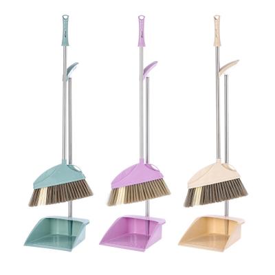 China Tools Kitchen Broom Cleaning Dustpan and Indoor Broom Beater Playbrush for Floors Home Dog Hair for sale