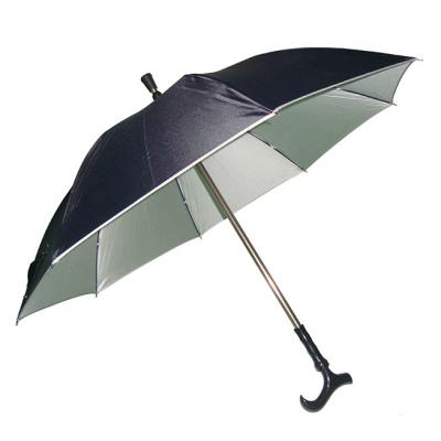 China All in 1 High Quality Manual Open Straight Umbrella Umbrella Walking Stick Umbrella Removable Ambrellas for sale