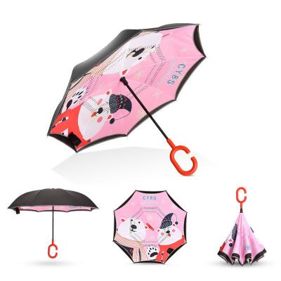 China Minimalist Paraguas Kids Mini Umbrella Gift Set Kids Inverted Umbrella For Rain for sale