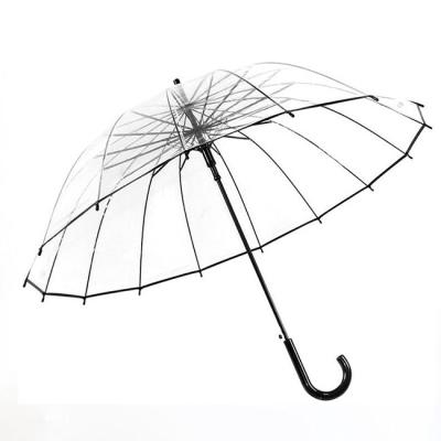 China Hanging Transparent Umbrella Japan , Transparent Umbrella With Custom Logo Printing for sale