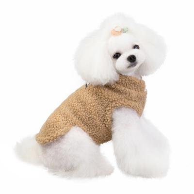 China Wholesale LEISURE Dog Winter Clothes Fleece Dog Clothes Coat For Small Large Dogs Winter for sale