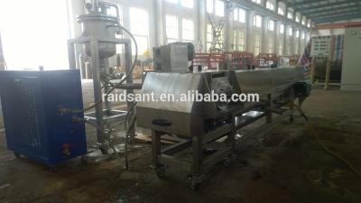 China Rotoform mini small steel belt machine lab machine granulator for sale