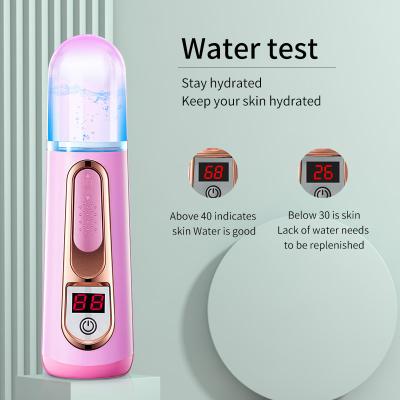 China Mini Style Face Mist Fine Facial Moisturizer Handheld Mist Nourishing Nano Spray for sale