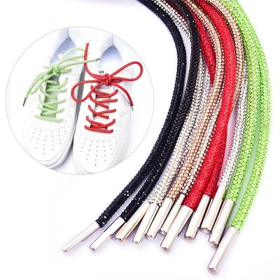 China Adhesive Shinning Faux Stone Rope Trimming Rhinestone Cotton Rope For Shoes Decoration Lace Pants Rope for sale