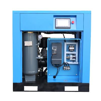 China Lubricated 10 Hp 7.5 Kw Industrial Permanent Magnetic Screw Air Compressor For Color Sorter for sale