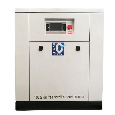 China 100% Oil Free Scroll Air Compressor Dispenser Scroll Oil Free Compressor Oil Free Scroll Air Compressor for sale