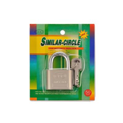 China Waterproof Durable Fine Workmanship Eco-friendly Security Padlock Wide Sale Application for sale