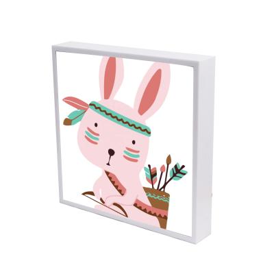 China Cartoon 2022 Spring Collection 3D Cartoon Frame Painting Kids Early Educational Toys Animal Diamond Painting for sale