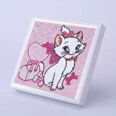 China Kids Toys Crafts Cartoon Cat Kids Easy DIY Diamond Painting for sale