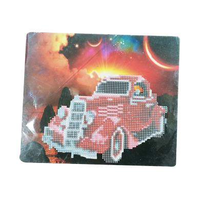 China KOREAN Cute Truck Model 21x25cm Fun Kids Diamond Painting DIY Kit for sale