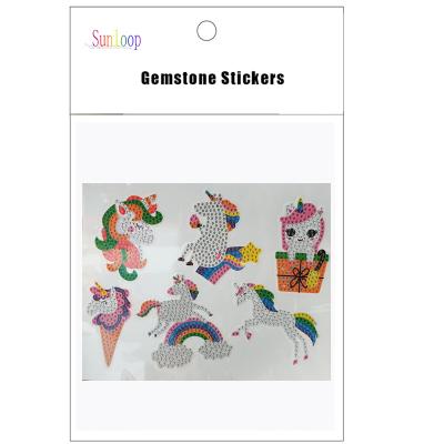 China New classic/postmodern cartoon animal diamond diy stickers for sale