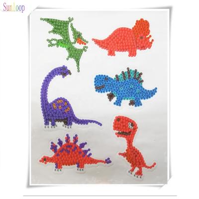 China Hot Selling Toys Gifts Custom Diamond Painting Animal Sticker For Kids DIY Set Crystal Diamond Sticker Sheet for sale