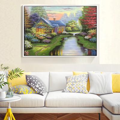 China Sunloop American Arts Style Crafts Dream House Diy Diamond Painting for sale