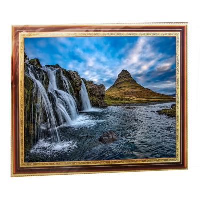 China cartoon sunloop open factory nature waterfall diamond painting for sale