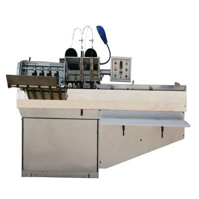 China Factory DQB404-02GD Two Head Wire Saddle Quilting Machine / Double Head Book Binding Book Wire Quilting Machine With CE for sale