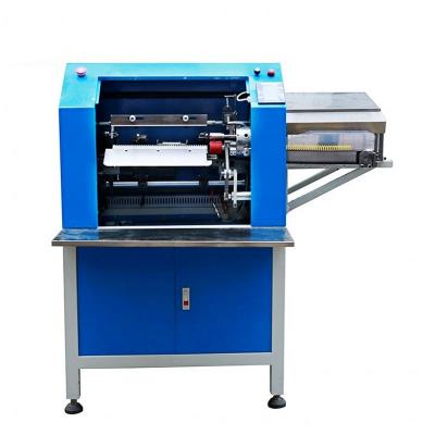 China Nanbo NBW-450 Plastic Coil Spiral Binding Machine Easy Operate Automatic 3/4 Inch Binding Machine for sale