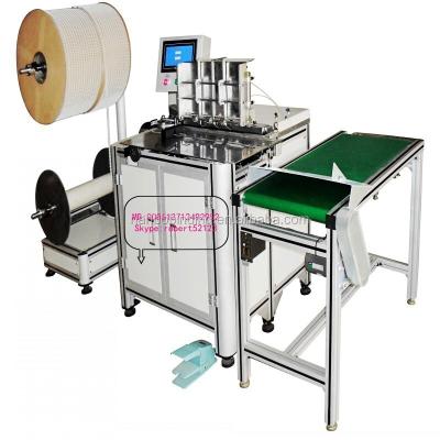 China DWC-520A Double Printing Magazines Semi-automatic Wire Closing and Binding Machine for sale