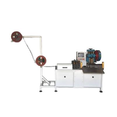 China NB-500 calendar hanger making automatic calendar hanger forming machine, calendar hanger hook guides machine, calendar hanger making machine for sale