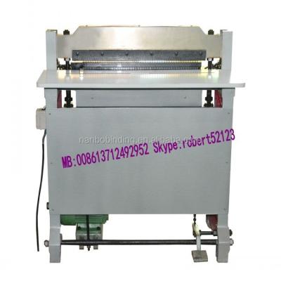 China CK-620 printing magazines semi-automatic gun punching machine, wire o punching machine, spiral punching machine for sale