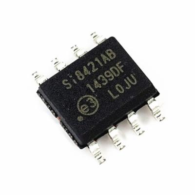 China - Original Digital Isolator IC Chip SI8421AB SI8421AB-D-IS SI8421AB-D-ISR DGTL ISO 2500VRMS 2CH GP 8SOIC for sale