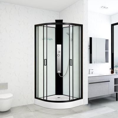 China Modern Steam Shower Enclosure Shower Cabin Bathroom Steam Sauna Room With Radio for sale