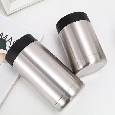 China Sustainable Bar Tools Wholesale Custom Sliver 12oz Stainless Steel Cold Custom Beer Mug for sale