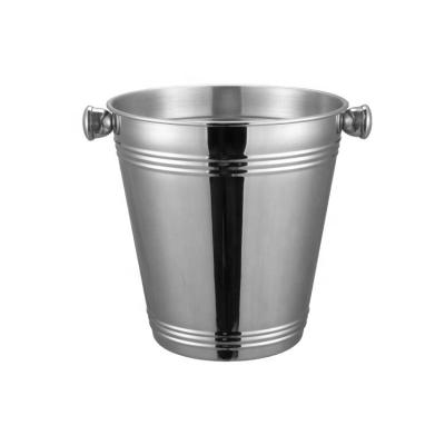 China 3L Large Capacity Metal Party Sustainable Modern Wine Ice Buckets For Cocktail Bar for sale