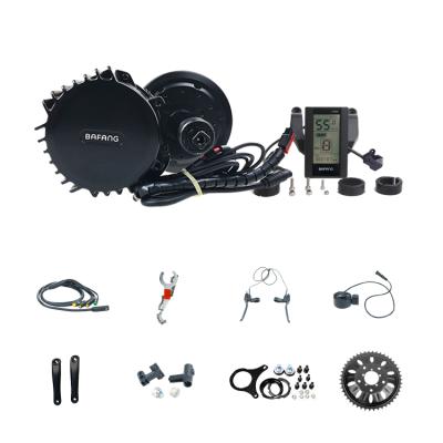 China Two series OEM/ODM bafang 48v1000w mid motor kit BBSHD ebike motor included display e bike conversion kit for sale