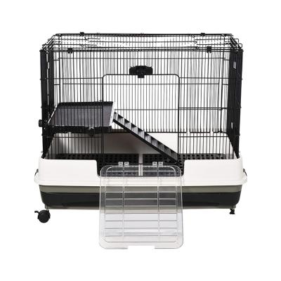 China Sustainable Small Animal Rolling Cage For Guinea Pig Rolling Cage With Large Living Space for sale