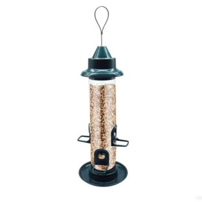 China Plastic Non-automatic Premium Wild Bird Feeder For Songbirds Nuthatches Blackbirds Kinglets Juncos Woodpeckers Doves With Stand for sale