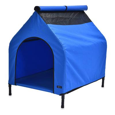 China Popular Portable Pet House High Foldable Dog Beds For Indoor And Outdoor Use Pet Tent for sale