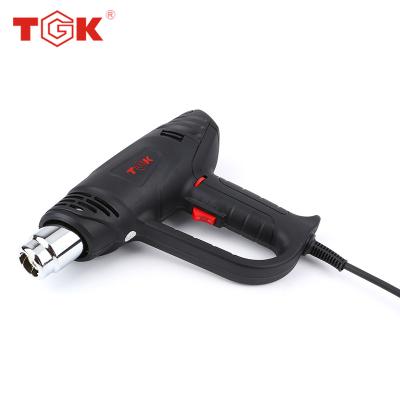 China TGK HG5520 2000W cool/hot air hot air heat gun the whole body is dark black, with new appearance for sale