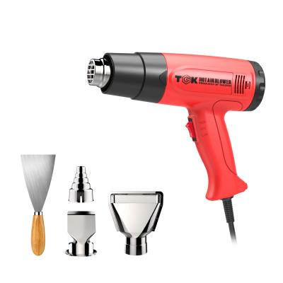 China HG6617 1600W Cool/Hot Adjustable Embossing Portable Heat Gun Shrink Air Hot Air Heat Gun Temperature for sale