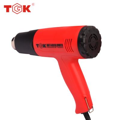 China TAKGIKO 1600W Air Heat Gun Cool/Hot Hot Pneumatic Gun Kit Variable Temperature Control with 2-Temp Settings for Crafts Shrinking PVC for sale