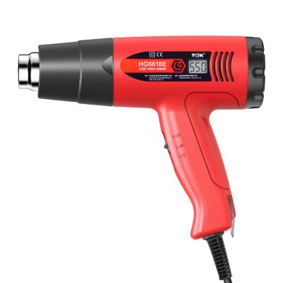 China Automotive Paint Stripping Tools Cool/Hot Air HG6618E 1800W Heat Gun For Mechanic Repairing Car for sale