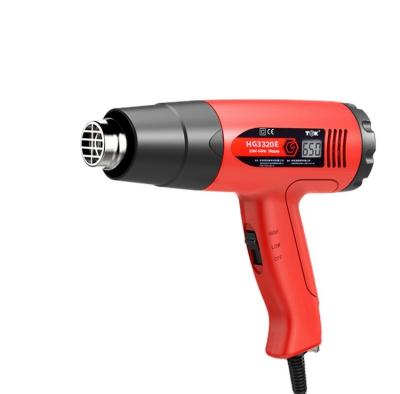 China TGK HG3320E 2000W Air Back Cover Cool/Hot Customizable Temperature Adjusting Digital Display Hot Air Heat Gun for sale