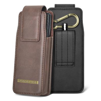 China PULOKA PULOKA Shockproof Leather Cell Phone Case Pocket Waist Bags For HUAWEI Mate X2 Xs Honor V Xiaomi MIX FOLD Oppo Find N Magic for sale