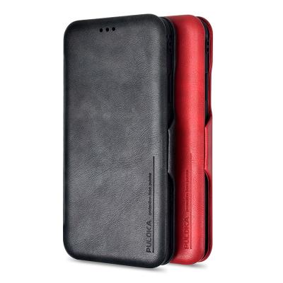 China PULOKA Guangzhou Anti-fall leather mobile cell phone Flip Wallet Case Accessory for iphone X XS max for iPhone 12 pro Max Case for sale