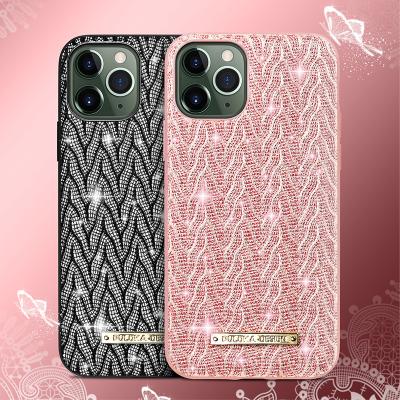 China Custom Protector Cover PULOKA Luxury Glitter Cell Phone Case Cover For Iphone 11 Pro Max Case for sale